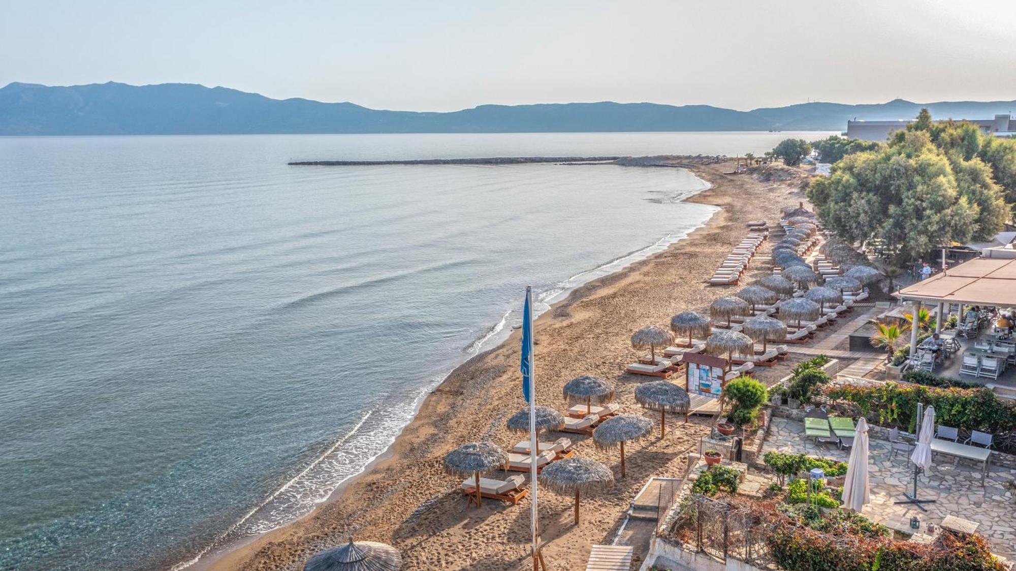 Maria Beach Hotel Kissamos Exterior photo