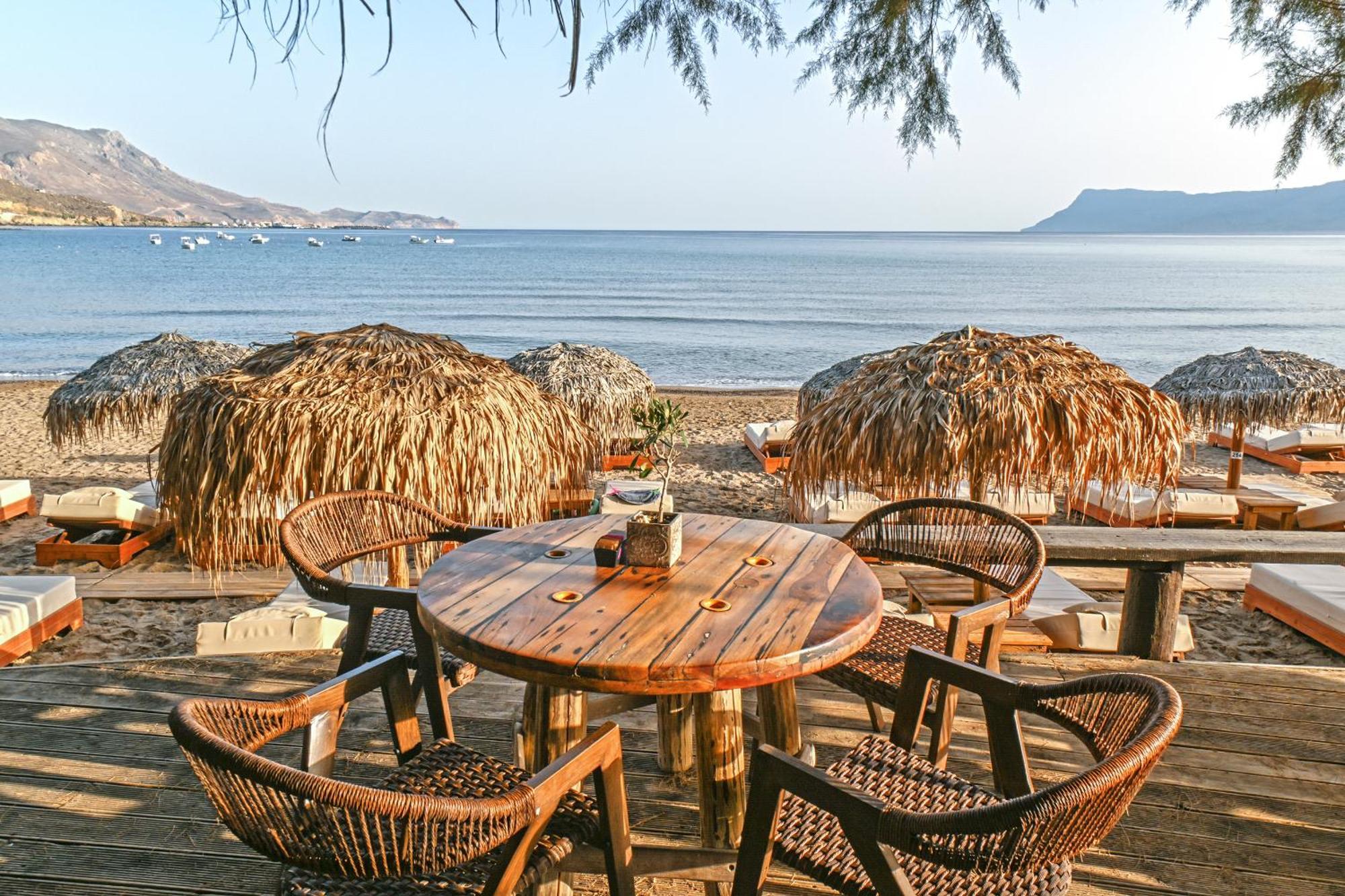 Maria Beach Hotel Kissamos Exterior photo