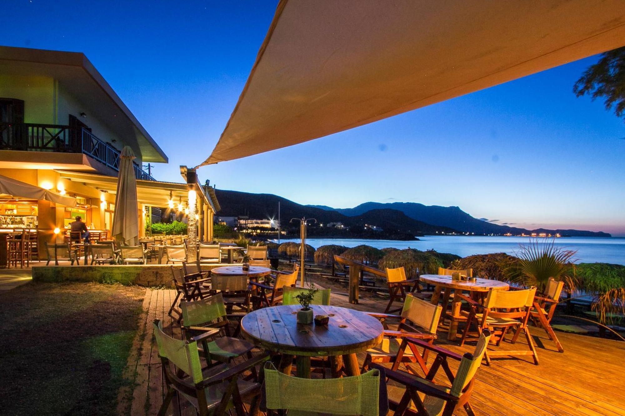 Maria Beach Hotel Kissamos Exterior photo