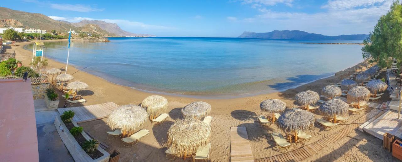 Maria Beach Hotel Kissamos Exterior photo